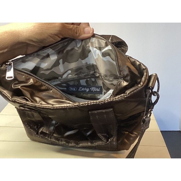 LUG Dory Mini Crossbody Metallic Expresso NWT - Picture 3 of 4